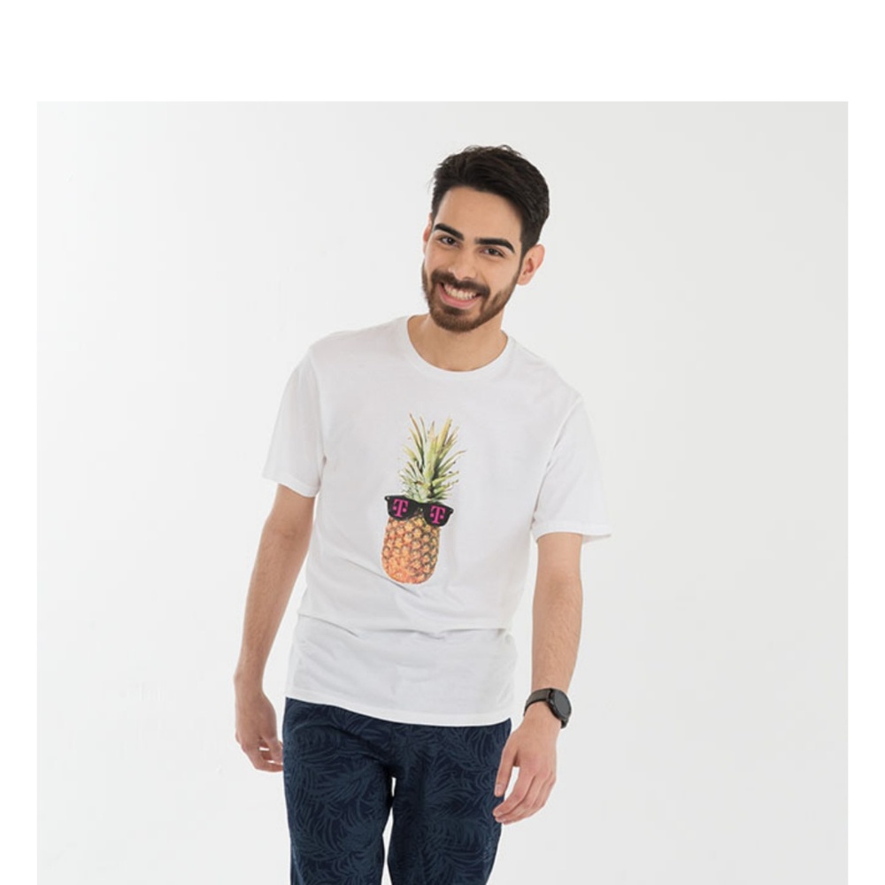 T-Mobile BeMagnta Pineapple Tee Shirt